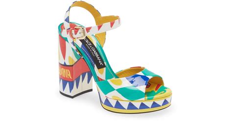 dolce & gabbana platform sandals|dolce and clemente's online store.